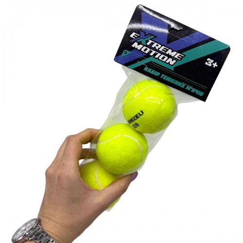 Мʼячики для теннісу, (3 шт в пакетi) (MiC)