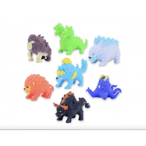 Стретч-іграшка у вигляді тварини серії "LEGEND OF ANIMALS МАКСІ" – ХРАНИТЕЛІ СТИХІЙ (у диспл.) в асортиментів, вартість за 1 шт (sbabam)