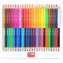 Олівці кольорові тригранні двосторонні + чинка - 48 кольорів (24 шт.) (Astra)