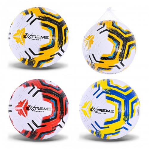 МЯЧ ФУТБОЛЬНЫЙ №5, PU 400 ГР, БЕЛО-ЖЕЛТЫЙ (MiC)