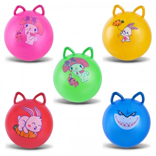 М'яч для фітнесу 45 см 380 грам ЖОВТИЙ (MiC)