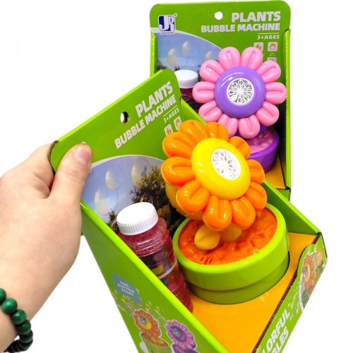 Мыльные пузыри "Цветок" ЖЕЛТЫЙ (MiC)