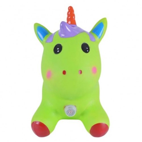 Стрибун резиновый "Единорог" 1400 гр ЗЕЛЕНЫЙ (MiC)