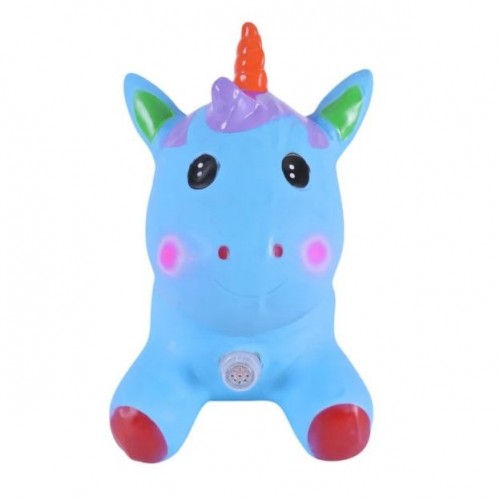 Стрибун гумовий "Єдиноріг" 1400 гр БЛАКИТНИЙ (MiC)