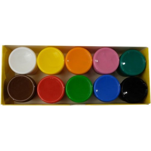 Краски гуашевые 10 цветов (разные цвета) (Astra)