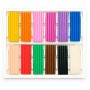 Пластилин прямоугольный (12 цветов) (Astra)