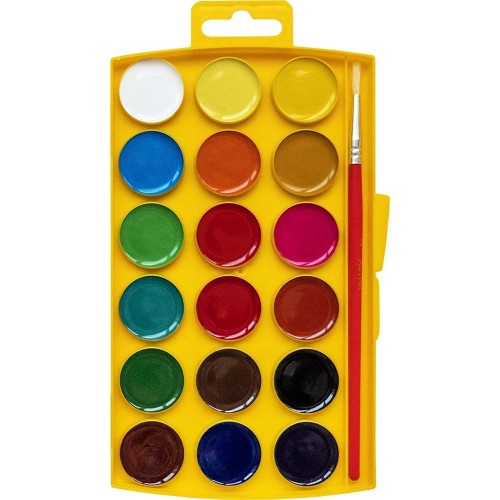 Краски акварельные медовые 18 цветов (Astra)