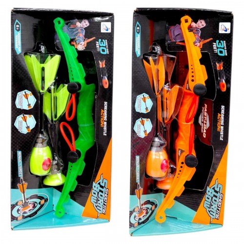 Лук со стрелой на присоске, стрела свистится (оранжевый) (MiC)