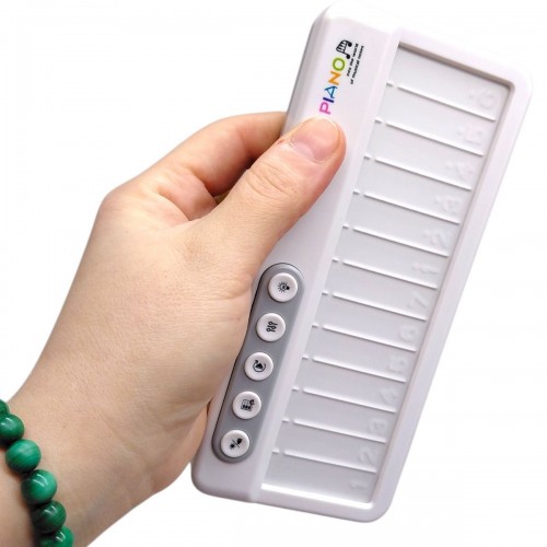 Пианино (сенсорные клавиши, подсветка, несколько режимов, музыкальные инструменты, 13 клавиш, мелодии, режим обучения, регулировка громкости) (MiC)