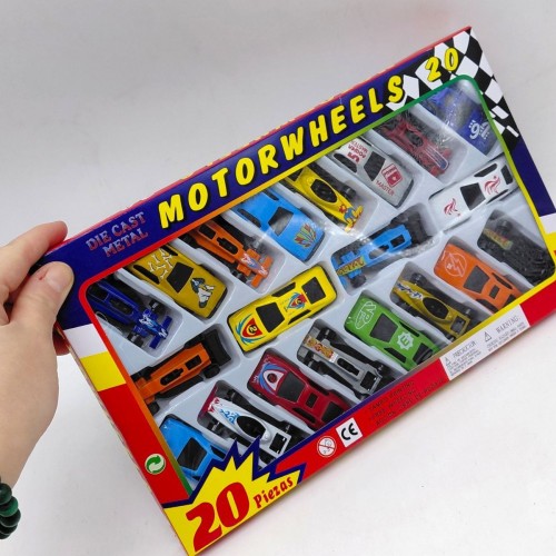 Набор машинок "Motor wheels" 20 шт (МІС)