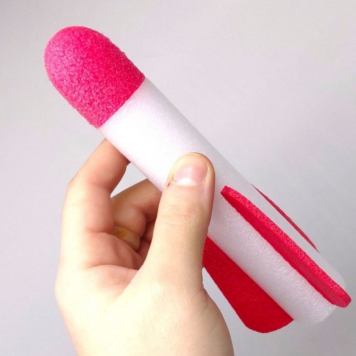 Запускалка, механический принцип работы, 3 снаряда, подсветка, в коробке (MiC)