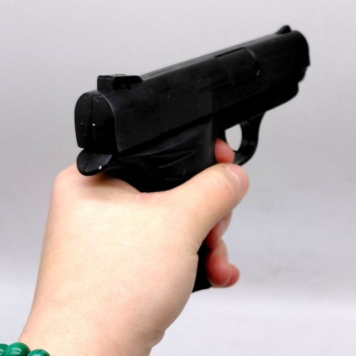 Пистолет пластиковый, шарики 6 мм, короб.17,5*12,5 см (MiC)