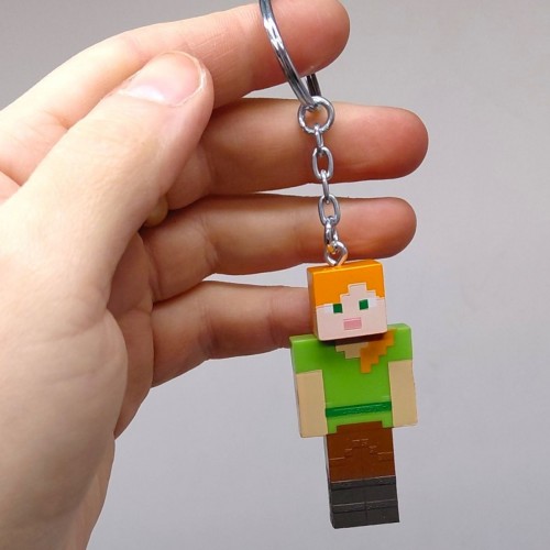 Фигурка-брелок "Майнкрафт/Minecraft" ВОЛК (MiC)
