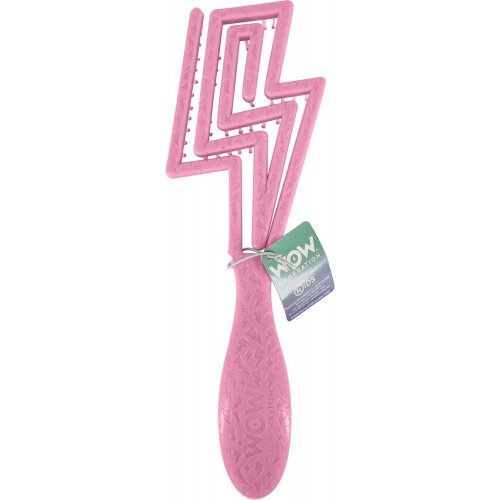 Гребінець для волосся "Блискавка" РОЖЕВИЙ (Dream Group)