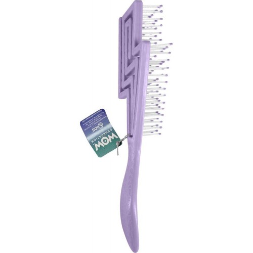 Расческа для волос "Молния" СИРЕНЕВАЯ (Dream Group)
