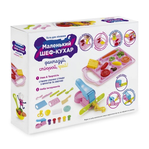 Набір для дитячого ліплення "Маленький шеф-кухар" (Dream Group)