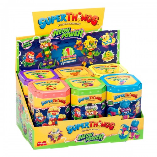 Игровой набор "SUPERTHINGS серии Neon Power – КАЗУМ-КИД" (Оранжевый) (SuperThings)