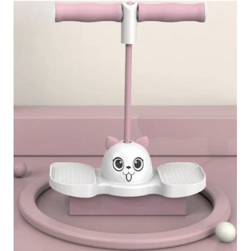 Детский батут с подсветкой, в упаковке (розовый) (МІС)