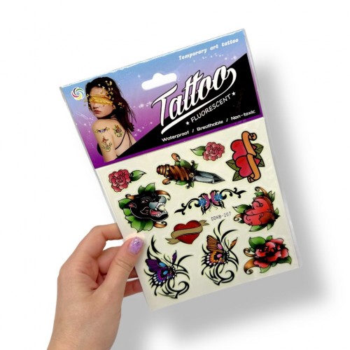 Временное тату люминосцентное (МІС)