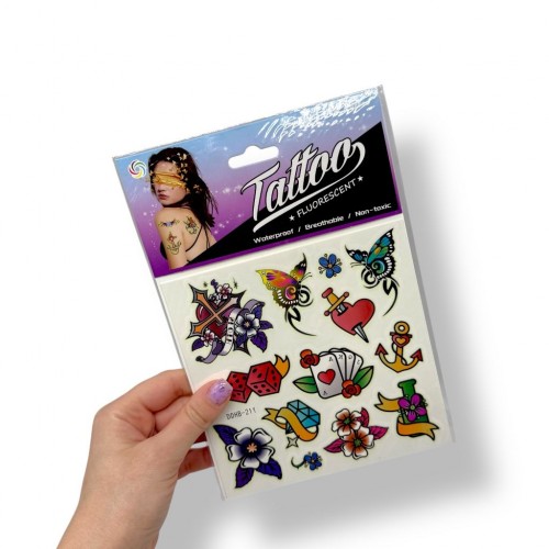 Тимчасове тату люміносцентне (МІС)