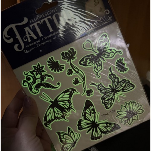 Временное тату люминосцентное (МІС)