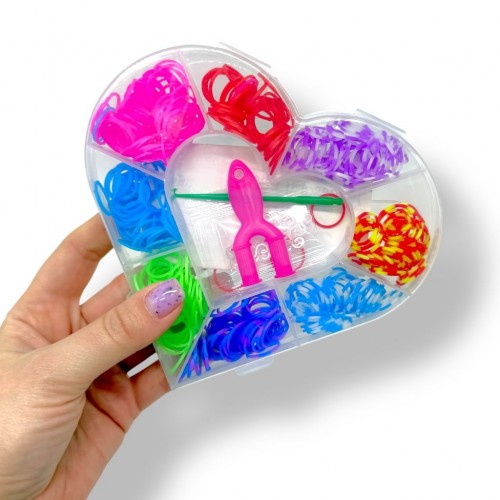 Резинки для плетения (СЕРДЦЕ) (МІС)