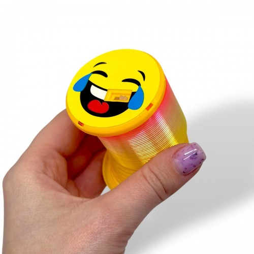 Дитяча пружинка Веселка з підсвіткою 5×5см (МІС)