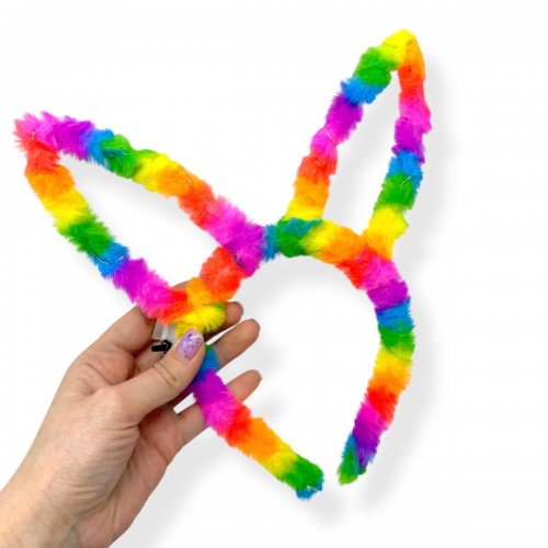 Обручи светящиеся меховые (разноцветные) (МІС)