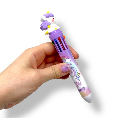 Ручка Единорожка 10 цветов (МІС)