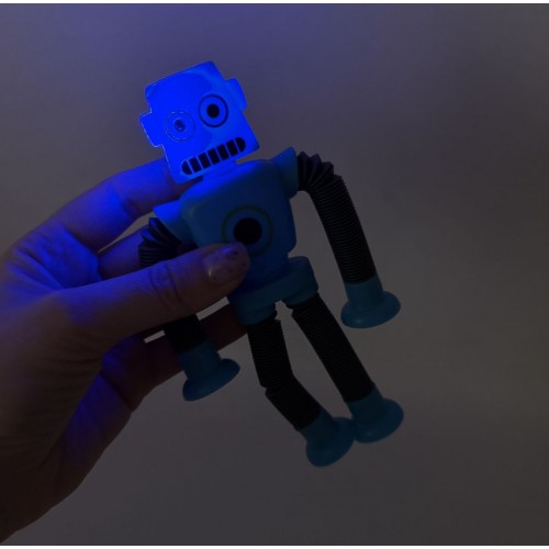 Робот з трубами-тягнучками на присосках (ФІОЛЕТОВИЙ) (МІС)