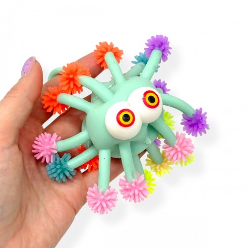 Ежички силиконовые светящиеся (в ассортименте) (МІС)