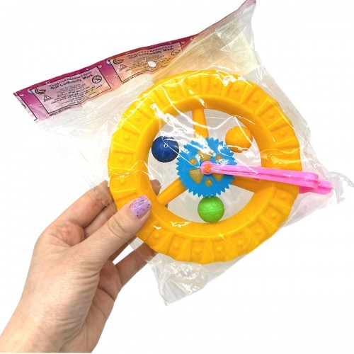 Каталка-колесо, в пакете (ЖЕЛТАЯ) (МІС)