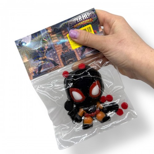 Игрушка-антистресс "Человек-Паук" (ЧЕРНЫЙ) (МІС)