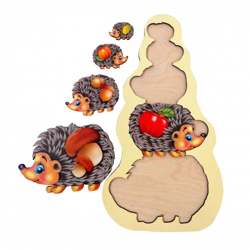 Сортер больше-меньше "Ежика" (Ubee)