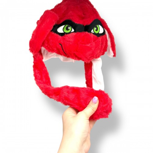 Сяюча шапка Черепаха ниндзя (КРАСНАЯ) (МІС)