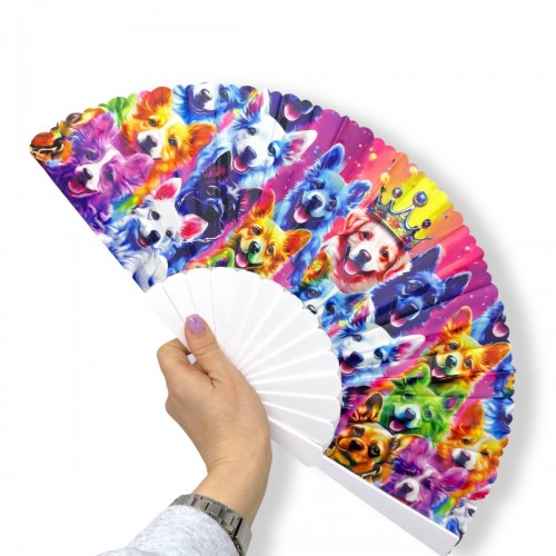 Аксессуар веер микс видов (котики и собачки) (МІС)