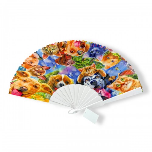 Аксессуар веер микс видов (котики и собачки) (МІС)