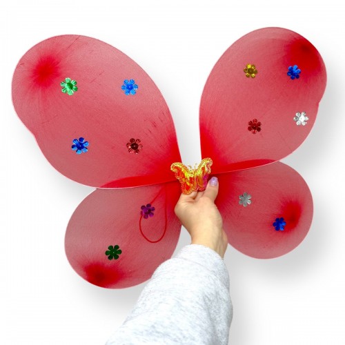 Крылья бабочки с обручем (КРАСНЫЕ) (МІС)