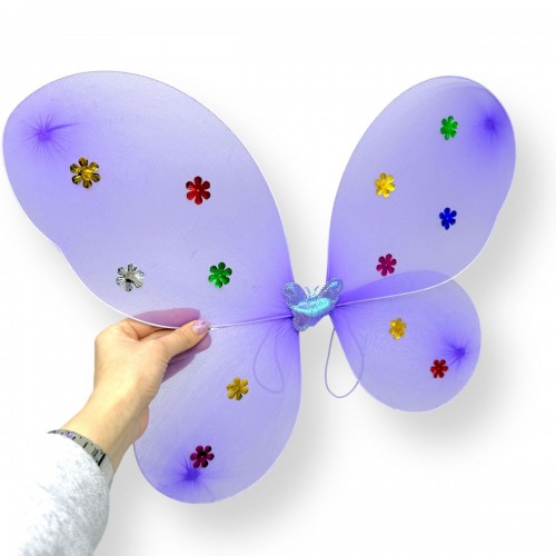 Крылья бабочки с обручем (фиолетовые) (МІС)