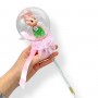 Светящаяся палочка с куклой (розовая) (МІС)