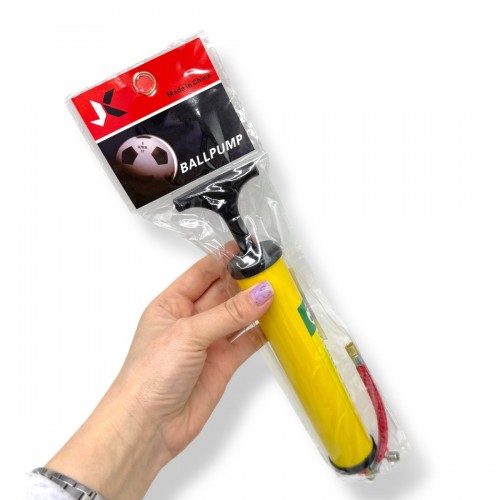 Насос для мячей 25 см в пакете (КРАСНЫЙ) (МІС)