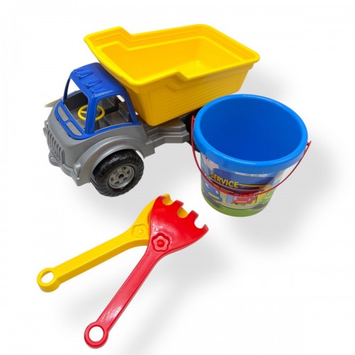 Авто самосвал с набором к песку 3 эл., Tigres (TIGRES)