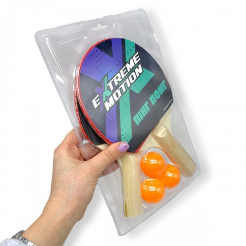 Набор для тенниса 3 мячика в наборе, 2 ракетки (МІС)