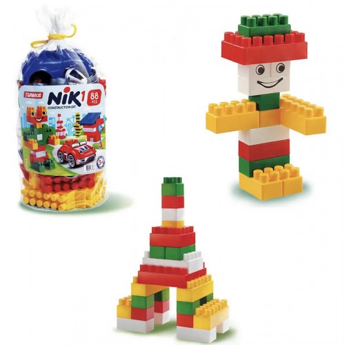 Конструктор дитячий "NIK-1" (88 дет.) (Unika)