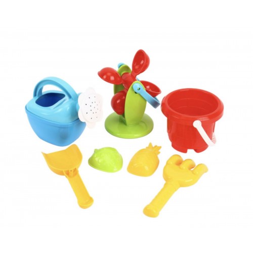 Игрушка "Набор для игры с песком и водой в тележке ТехноК" (Технок)