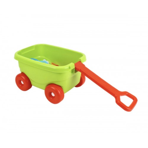 Игрушка "Набор для игры с песком и водой в тележке ТехноК" (Технок)