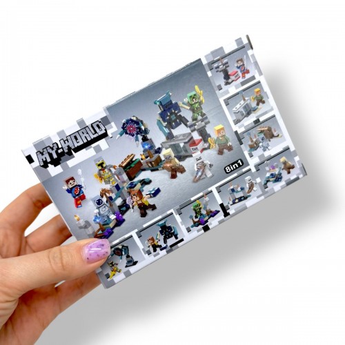 Конструктор "MINECRAFT" (ВИД 5) (МІС)