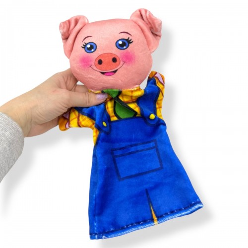 Мʼяка іграшка (Рукавичка Порося, ВИД 1) (Копиця)