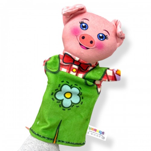Мягкая игрушка (Перчатка Поросенок 1, ВИД 2) (Копиця)