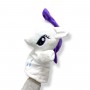 Мʼяка іграшка-рукавичка "Поні" (23см) (БІЛА) (kidstoys)